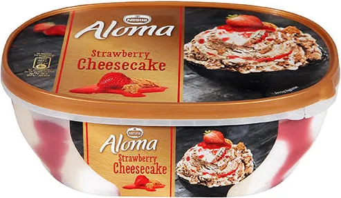 Сладолед Нестле Алома Ягодов Чийзкейк 515 Гр900 Мл-