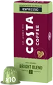 Кафе Costa Bright Blend 10Бр Nespresso-