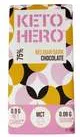 Шоколад Keto Hero Черен 75% Белгийски 100Гр-