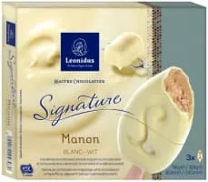 Сладолед Leonidas Мултипак Бял Шоколад 3брх59гр-