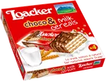 Вафли Loacker Milk&Cereals 100Гр-