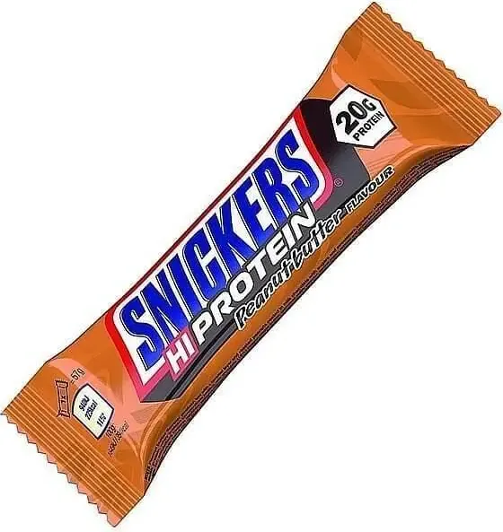 Протеинов Бар Snickers с Фъст.Масло 47Гр-