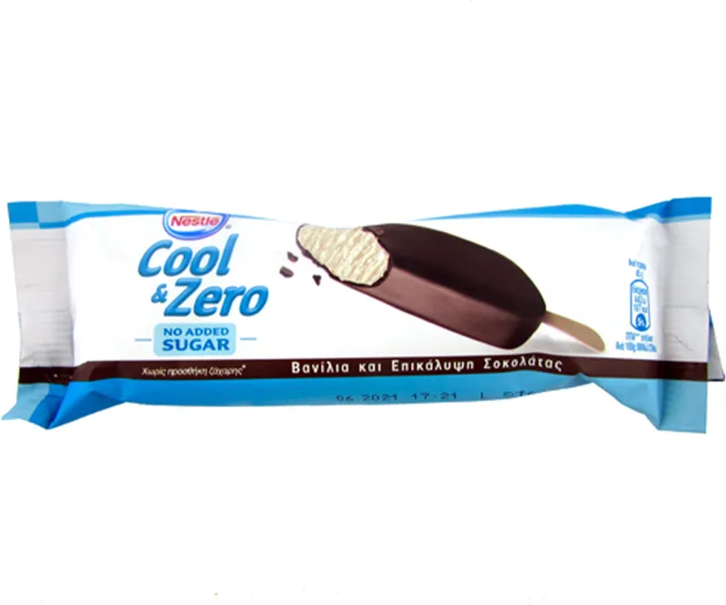 Сладолед Cool & Zero Без Захар 45 Гр  90 Мл-