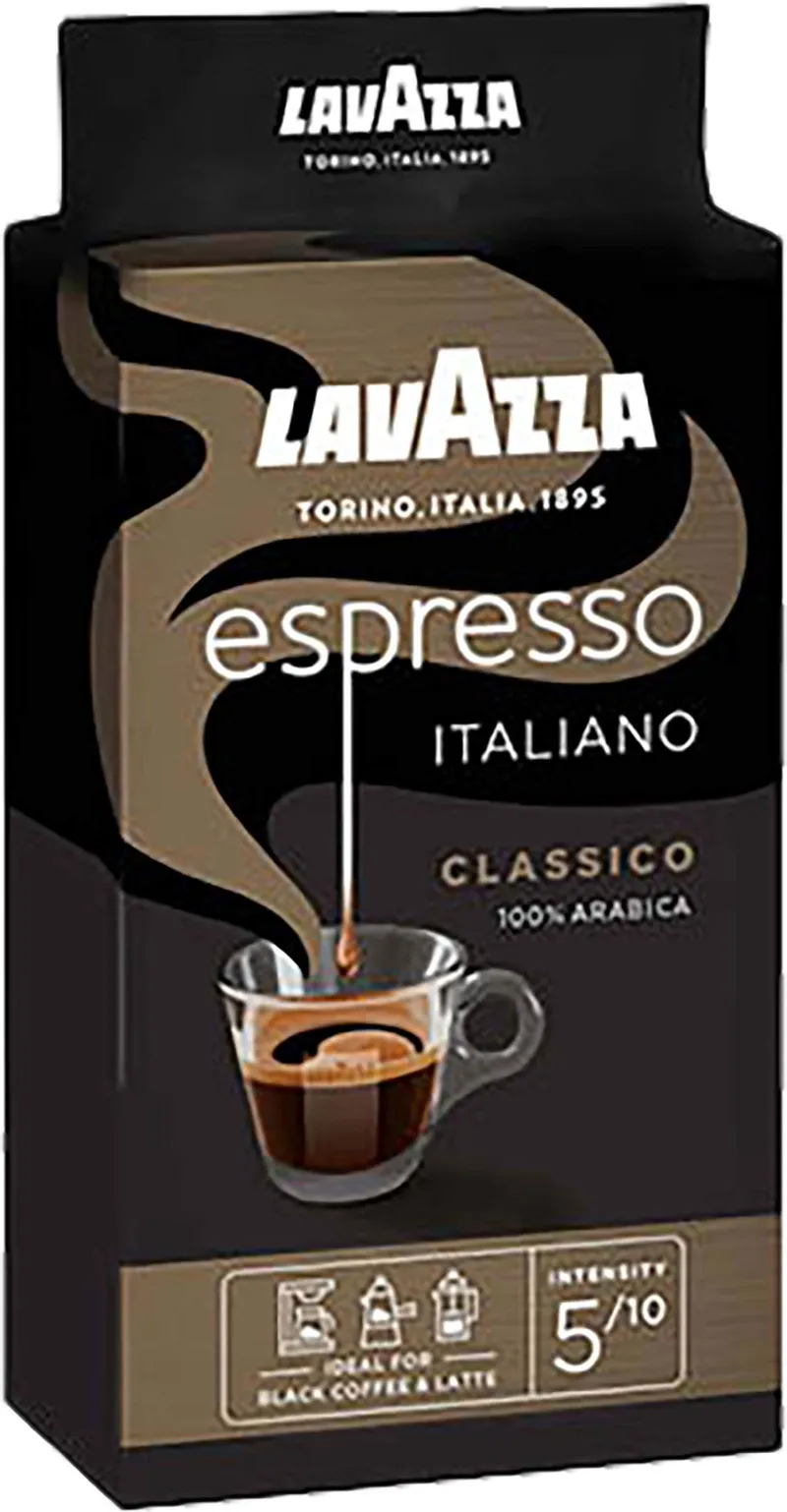 Кафе Lavazza Еспресо 100% Арабика 250 Гр Мляно-