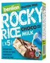Блокче Оризово Rocky Rice Шоко Мляко 5Бр Х 18Гр -