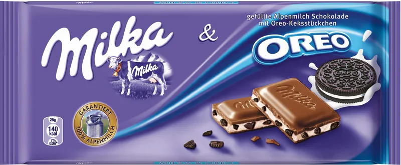 Шоколад Milka Oreo 100 Гр Крафт-