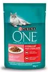 Храна за Котни Purina One Steril Паул Сьомга 85Гр-