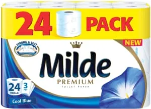 Тх Milde Premium Cool Blue 24 Бр Трипластова Аромат.-
