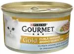 Храна за Котки Гурме Голд Риба и Спанак 85Гр-