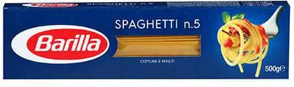Спагети Barilla Номер 5 500 Гр-