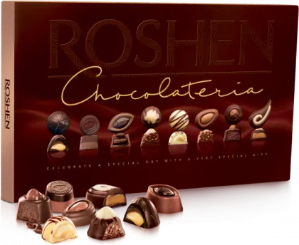 Бонбони Roshen Шоколатерия 194Гр Кутия-