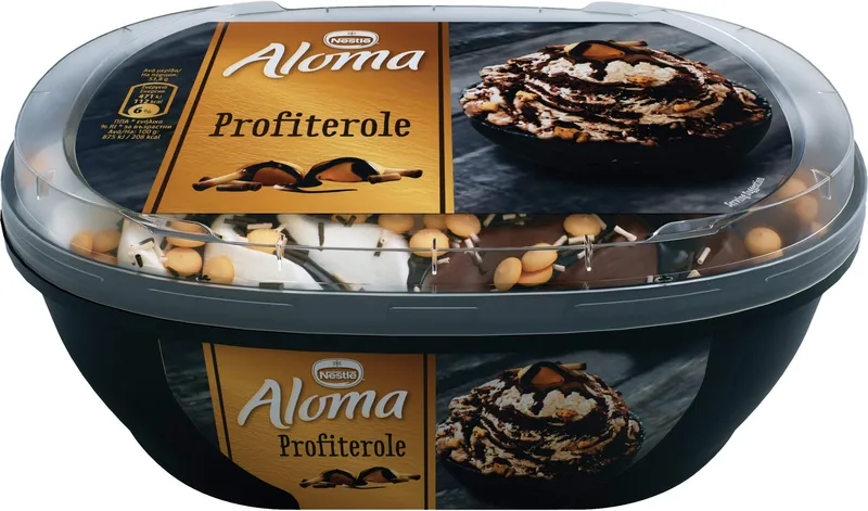 Сладолед Нестле Алома Профитерол 485 Гр-