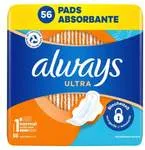 Дамски Превръзки Always Ultra Normal Giga Pack 56Бр-