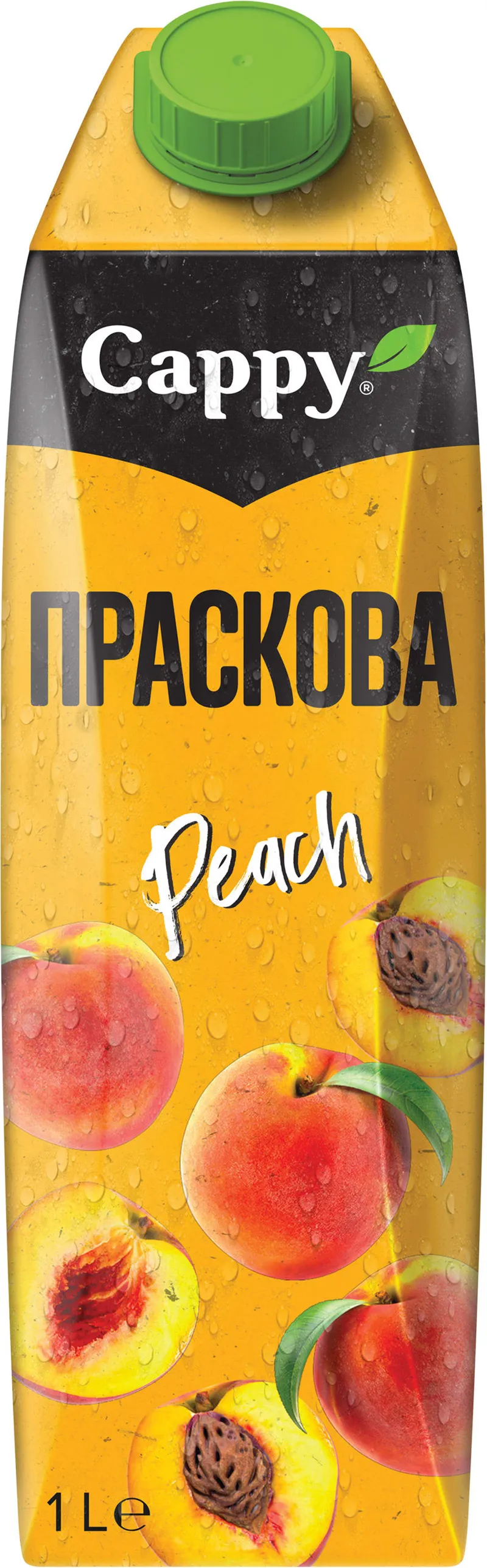 Напитка Плодова Cappy Праскова 42% 1 Л Тетрапак-