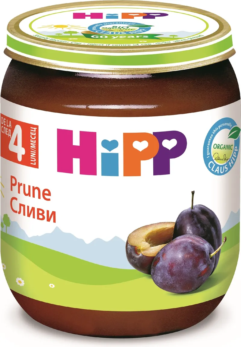 Пюре Hipp Био Сливи 125 Гр -