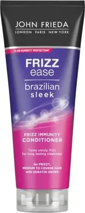 John Frieda Frizz-Ease Brazilian Sleek Балсам за коса за мигновено и лесно изправяне 250 мл