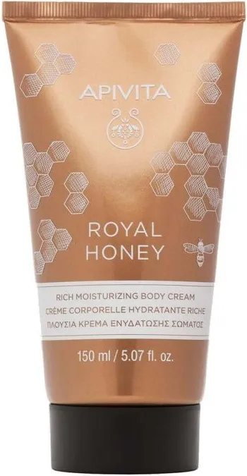 Apivita Royal Honey Богат хидратиращ и релаксиращ крем за тяло с мед 150 мл