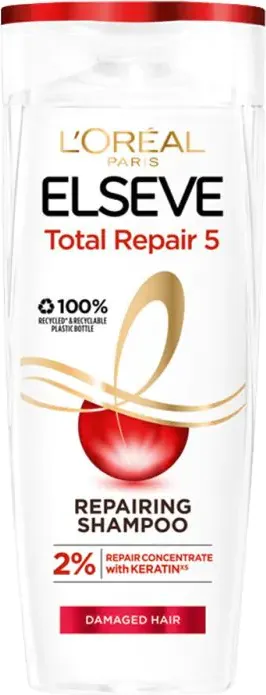 Elseve Total Repair 5 Шампоан за пълно възстановяване на косата 400 мл