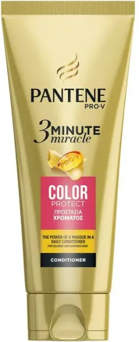 Pantene Colour Protect 3 Minute Miracle Балсам за боядисана коса 200 мл
