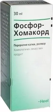 Heel Фосфор-Хомакорд При пресипналост Перорални капки, разтвор 30 мл