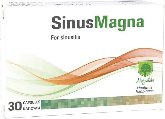 Sinus Magna При инфекции на горните дихателни пътища х30 капсули Magnalabs