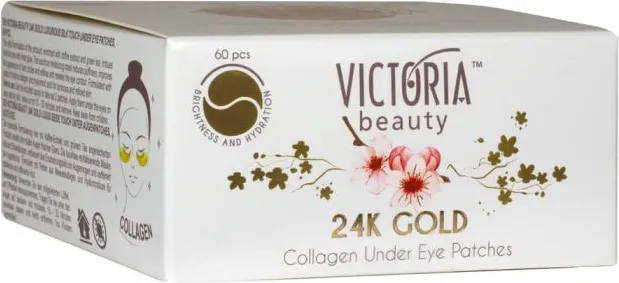 Victoria Beauty Пач за очи колаген и злато 24K Gold х 60 бр