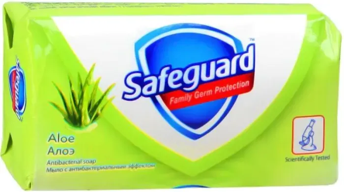 Safeguard Aloe Soap Антибактериален сапун с алое  90 гр