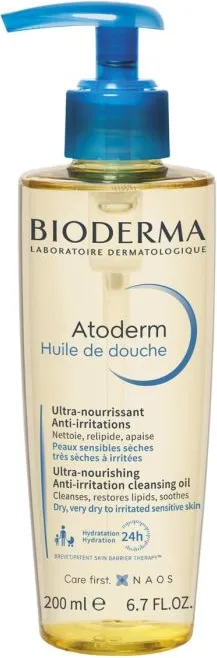 Bioderma Atoderm Душ-олио за много суха и атопична кожа 200 мл