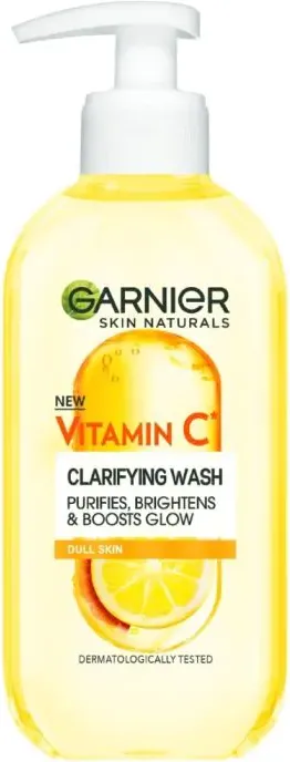 Garnier Skin Naturals Vitamin C Почистващ гел за лице 200 мл