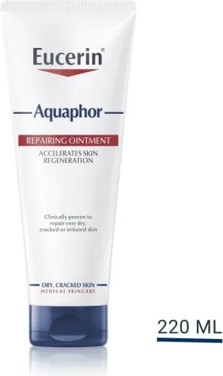 Eucerin Aquaphor Защитаващ мехлем за увредена и раздразнена кожа 220 мл