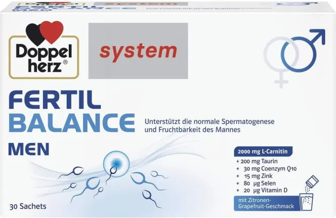 Doppelherz System Фертил Баланс за мъже х 30 сашета