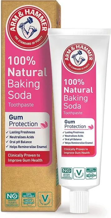 Arm & Hammer Natural Baking Soda Паста за зъби за защита на венците 75 мл