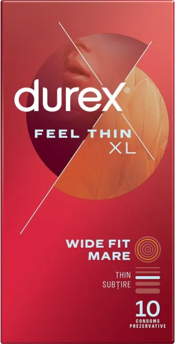 Durex Feel Thin XL презервативи 10 бр