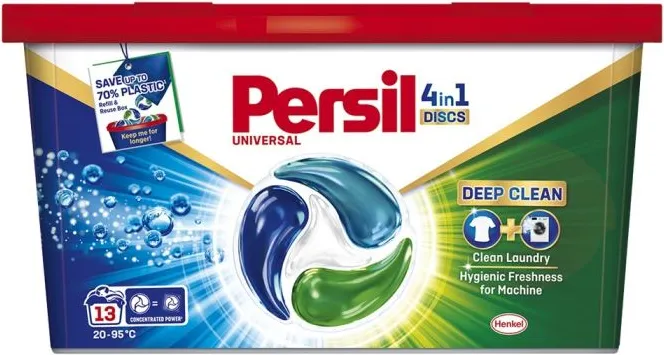 Persil Discs Universal Deep Clean Капсули за пране 4 в 1 х 13 бр