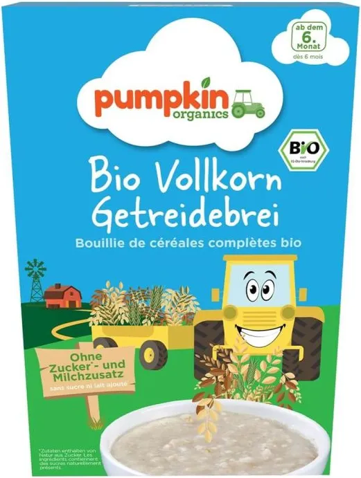 Био каша пълнозърнеста Pumpkin kids 6М+ 200 гр