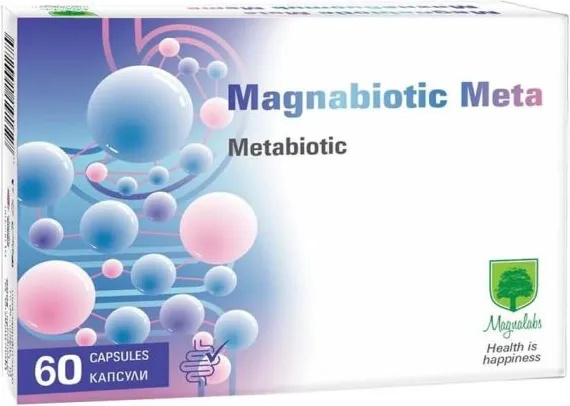 Magnabiotic Meta за добро чревно здраве x 60 капсули