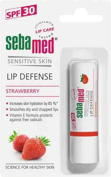 Sebamed Lip Balm Балсам за устни с ягода 4,8 г