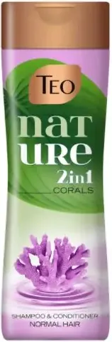 Teo Nature Shampoo Corals Шампоан и балсам за нормална коса с корали 2в1 350 мл
