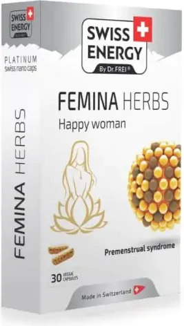 Swiss Energy Happy Woman Фемина Herbs х 30 капсули