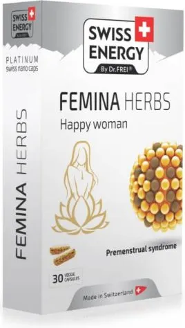 Swiss Energy Happy Woman Фемина Herbs х 30 капсули