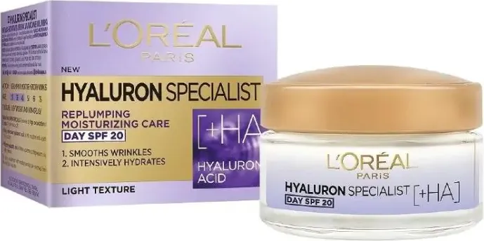 L’Oreal Hyaluron Specialist Дневен крем за лице с хиалуронова киселина SPF20 50 мл