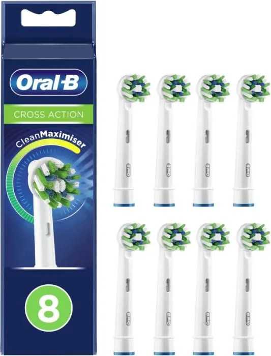 Oral-B Cross Action Накрайници за електрическа четка за зъби х 8 бр