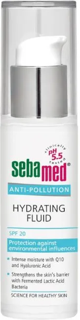 Sebamed Аnti-pollution Хидратиращ флуид за лице SPF20 30мл