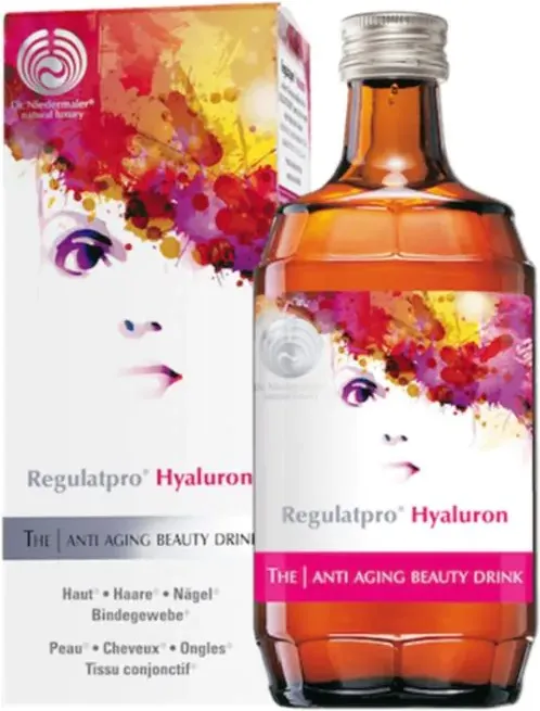 Regulatpro Hyaluron Напитка за стегната кожа, здрава коса и нокти 350 мл Dr. Niedermaier