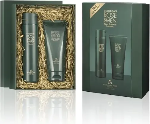 Bulgarian Rose For Men Комплект Душ гел 250 мл + Гел за след бръснене 200 мл