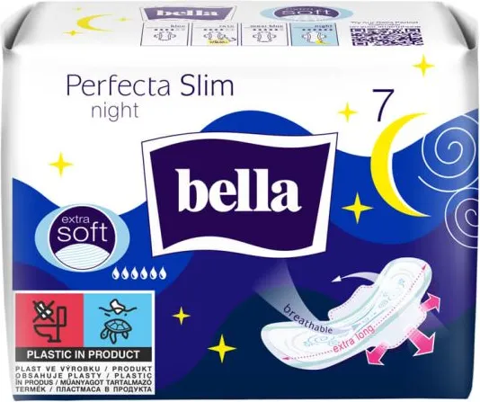 Bella Perfecta Ultra Night Extra Soft Нощни превръзки с крилца х 7 бр