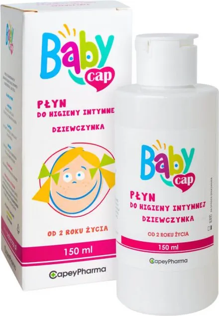 BabyCap Интимен измиващ гел за момичета 150 мл