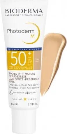 Bioderma Photoderm M Слънцезащитен оцветен крем при пигментации SPF50+ Светъл нюанс 40 мл