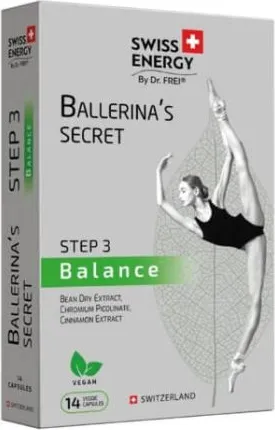 Swiss Energy Ballerina's secret Стъпка 3 - Balance х 14 капсули