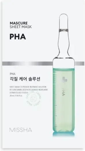 Missha Mascure Peeling Solution Пилинг шийт маска за лице с PHA 1 бр